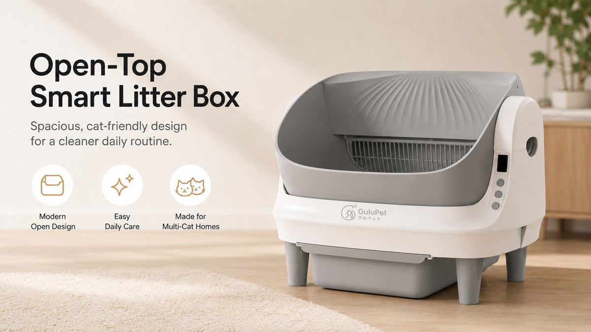 Gulupet Mega Pro Smart Cat Litter Box