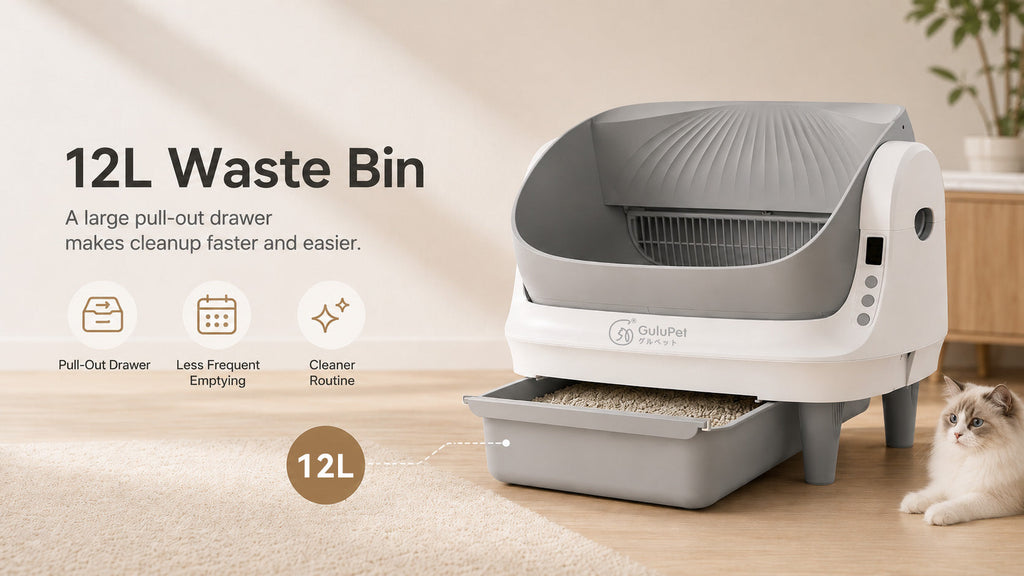Gulupet Mega Pro Smart Cat Litter Box