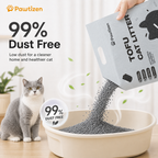 Pawtizen Natural Tofu Cat Litter 5.5LB(2.5KG) | Carbon Charcoal