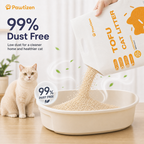 Pawtizen Natural Tofu Cat Litter 5.5LB(2.5KG) Original | Unscented